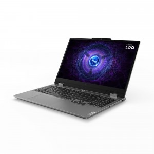 Javított Lenovo LOQ 15IRX9 15,6 FHD 144Hz Intel® Core™ i5 Processzor-13450HX, 16GB, 1TB SSD, NVIDIA GeForce RTX 4050 6GB, Windows® 11 Home, Szürke Laptop