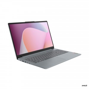 Lenovo IdeaPad Slim 3 15ABR8 15,6 FHD AMD Ryzen 7 5825U, 8GB, 512GB SSD, FreeDOS, Töltő nélkül, Szürke Laptop