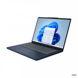 Lenovo IdeaPad Slim 3 14AHP10 14 WUXGA AMD Ryzen 7 8840HS, 16GB, 1TB SSD, FreeDOS, Kék Laptop