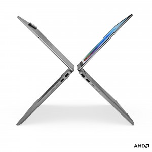 Lenovo IdeaPad 5 2-in-1 15AHP11 15,3 WUXGA Touch AMD Ryzen 5 230, 16GB, 512GB SSD, AMD Radeon 760M, FreeDOS, Töltő nélkül, Szürke Laptop