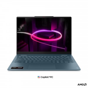 Lenovo Yoga 7 2-in-1 14AGP11 14 OLED AMD Ryzen AI 7 445, 24GB, 1TB SSD, AMD Radeon 840M Graphics, Windows® 11 Home, Kék Laptop