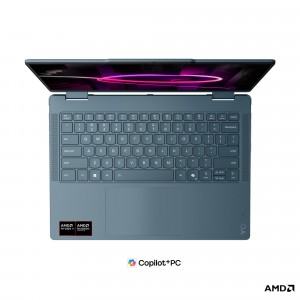 Lenovo Yoga 7 2-in-1 14AGP11 14 OLED AMD Ryzen AI 7 445, 24GB, 1TB SSD, AMD Radeon 840M Graphics, Windows® 11 Home, Kék Laptop
