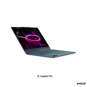 Lenovo Yoga 7 2-in-1 14AGP11 14 OLED AMD Ryzen AI 7 445, 24GB, 1TB SSD, AMD Radeon 840M Graphics, Windows® 11 Home, Kék Laptop