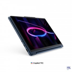Lenovo Yoga 9 2-in-1 14IPH11 14 OLED 120Hz Touch Intel® Core™ Ultra 7 355, 32GB, 1TB SSD, Intel® Graphics, Windows 11 Home, Töltő nélkül, Kék Laptop