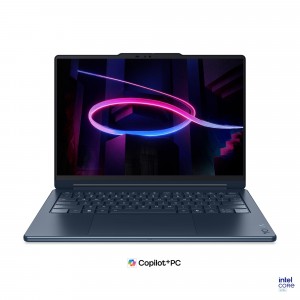Lenovo Yoga 9 2-in-1 14IPH11 14 OLED 120Hz Touch Intel® Core™ Ultra 7 355, 32GB, 1TB SSD, Intel® Graphics, Windows 11 Home, Töltő nélkül, Kék Laptop