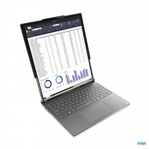 Lenovo ThinkBook Plus G6 Rollable 14 OLED 120Hz Intel® Core™ Ultra 7 258V, 32GB, 1TB SSD, Intel® Arc Graphics 140V, Windows 11 Pro, Angol billentyűzet, Szürke Laptop