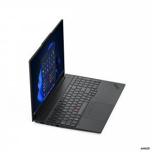 Lenovo ThinkPad E16 G4 16 WUXGA AMD Ryzen AI 5 330, 16GB, 512GB SSD, AMD Radeon 820M, FreeDOS, Fekete Laptop