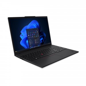 Lenovo ThinkPad T16 G4 16 WUXGA Intel® Core™ Ultra 5 225U, 32GB, 1TB SSD, Windows 11 Professional, Fekete Laptop