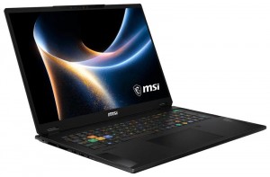 MSI Stealth 18 HX A2WI 18 UHD+ 120Hz Intel® Core™ Ultra 9 290HX Plus, 32GB, 2TB SSD, NVIDIA GeForce RTX 5080 16GB, Windows 11 Home, Fekete Laptop