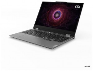 Lenovo LOQ 15AHP9 15,6 FHD 144Hz AMD Ryzen 7 7445HS, 16GB, 512GB SSD, NVIDIA GeForce RTX 3050 6GB, FreeDOS, Szürke Laptop