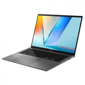 Asus VivoBook S16 M3607HA 16 WUXGA AMD Ryzen 7 260, 16GB, 512GB SSD, AMD Radeon 780M, Windows 11 Home, Szürke Laptop
