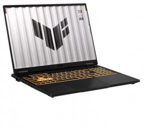 Asus TUF Gaming F16 FX608JHR 16 WQXGA 165Hz Intel® Core™ i7 Processzor-14650HX, 16GB, 1TB SSD, NVIDIA GeForce RTX 5060 8GB, Windows 11 Pro, Szürke Laptop