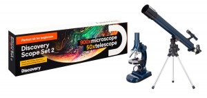 Discovery Scope 2 készlet és könyv (teleszkóp - mikroszkóp)