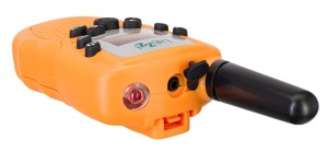 Levenhuk LabZZ WTT10 narancssárga walkie-talkie és kétszemes távcső készlet