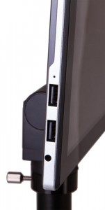 Levenhuk MED 5M digitális mikroszkóp-kamera 9,4 LCD-kijelzővel