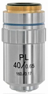 Bresser DIN-PL sík-akromatikus 40x objektív 