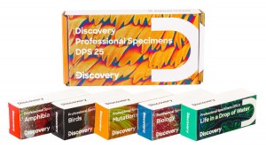 Discovery Prof DPS 25 mikropreparátum mintakészlet. „Biológia, madarak stb.”