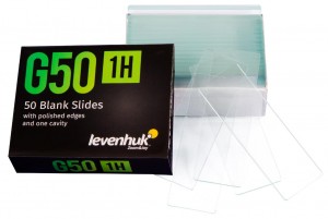 Levenhuk G50 1H egy üreges üres tárgylemez (50 darab) (73808)