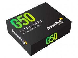 Levenhuk G50 üres tárgylemezek (50 darab)