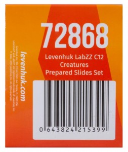 Levenhuk LabZZ C12 Élőlények – előkészített tárgylemez-készlet 