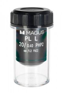 MAGUS 20HP 20х/0,40 Plan L phase PHP2 ∞/1,2 SzM 8,0 mm objektív
