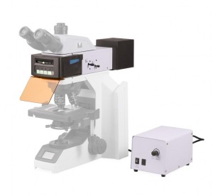 MAGUS Epi-FL04 LED Epi-fluoreszcens tartozék, fluoreszcens szűrőkockák FITC/ TRITC/DAPI