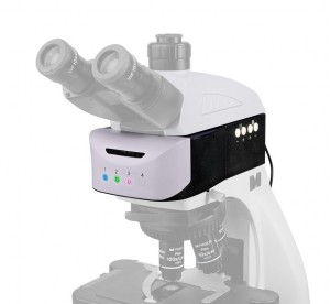 MAGUS Epi-FL04M LED Epi-fluoreszcens tartozék, fluoreszcens szűrőkockák B/G/UV