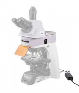 MAGUS Epi-FL05 LED Epi-fluoreszcens tartozék, fluoreszcens szűrőkockák B/G/UV/R