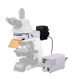 MAGUS Epi-FL06 Epi-fluoreszcens tartozék, higanylámpa, fluoreszcens szűrőkockák В/G/UV/V/R/FITC/TRITC/DAPI