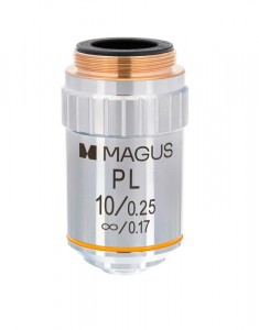 MAGUS MP10 10x/0,25 ∞/0,17 végtelen sík objektív