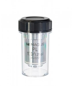 MAGUS MP100 OIL 100x/1,25 ∞/0,17 végtelen sík objektív