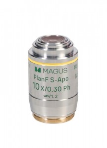 MAGUS SPH360 fáziskontraszt eszköz, Plan S-Apo Ph 4х/10х/20х/40х/60х H60 mm-es objektívekből álló készlettel