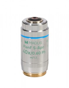 MAGUS SPH360 fáziskontraszt eszköz, Plan S-Apo Ph 4х/10х/20х/40х/60х H60 mm-es objektívekből álló készlettel