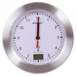 Bresser MyTime Bath vízálló fali óra, fehér (73786)