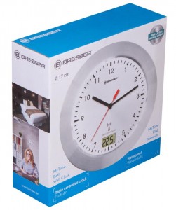 Bresser MyTime Bath vízálló fali óra, fehér (73786)
