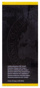 Bresser National Geographic hőmérő / higrométer, fekete