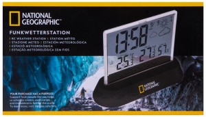 Bresser National Geographic időjárás állomás, átlátszó