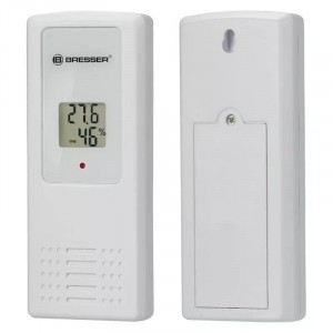 Bresser Temeo Hygro Quadro időjárás állomás, fehér