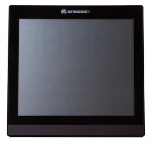 Bresser TemeoTrend JC LCD RC időjárás állomás (falióra), fekete