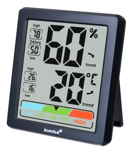 Levenhuk Wezzer BASE L20 hőmérséklet- és páratartalom-mérő