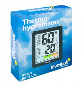 Levenhuk Wezzer BASE L20 hőmérséklet- és páratartalom-mérő