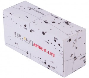 Explore Scientific zseblámpa, piros