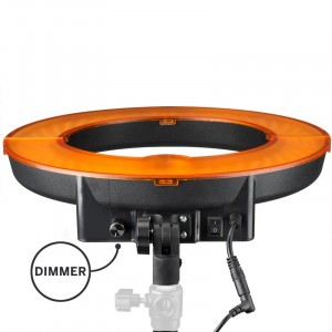 Bresser BR-RL12 dimmelhető LED nappali gyűrűs lámpa 45 W-os, hordtáskával