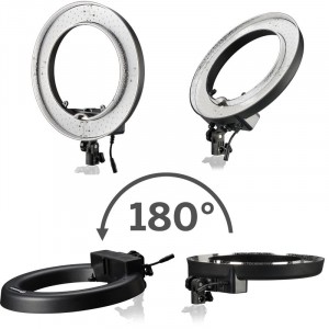Bresser BR-RL12 dimmelhető LED nappali gyűrűs lámpa 45 W-os, hordtáskával