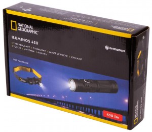 Bresser National Geographic ILUMINOS 450 LED zseblámpa fejpánttal