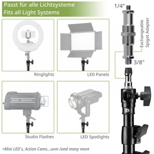 Bresser BR-TP240 PRO-1 kompakt lámpaállvány 240 cm