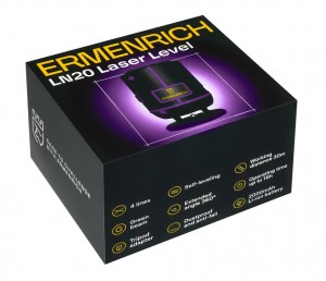 Ermenrich PLUS LN20 lézeres szintező (Lila)