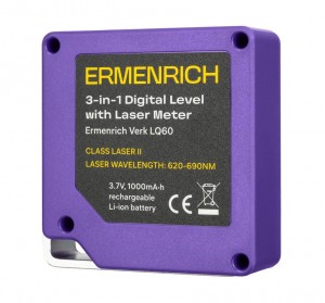 Ermenrich Verk LQ60 3-az-1-ben digitális szintező lézeres mérővel