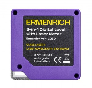 Ermenrich Verk LQ60 3-az-1-ben digitális szintező lézeres mérővel