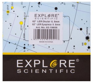 Explore Scientific LER 62° 5,5 mm 1,25 colos okulár (73773)